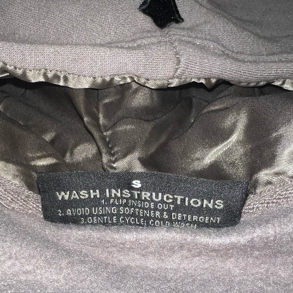 Angelic motion grey hoodie